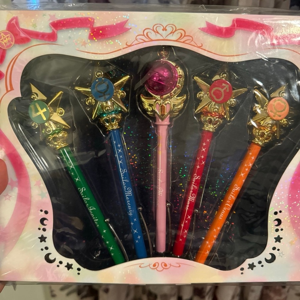 Magical Wand Pen Set - Multicolor Sailor Moon